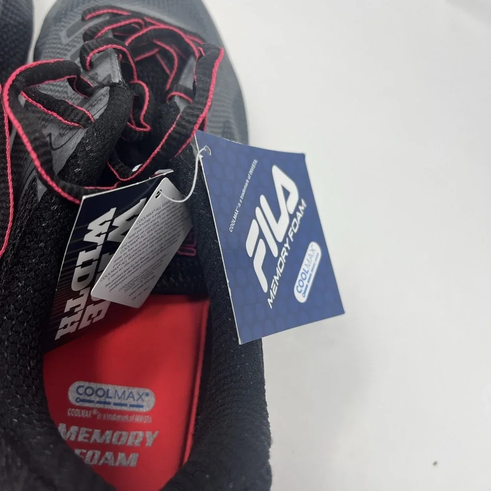 FILA Womens CoolMAX Memory Foam 5RW00526-059 Running Shoes Sneakers Size 10 NEW!